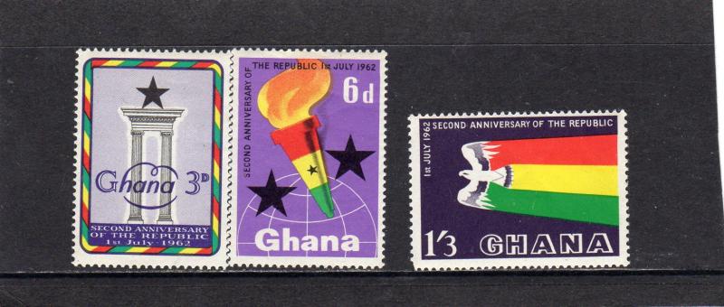 Ghana  1962 Anniv of 2nd Republic MLH