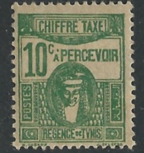 Tunisia # J16 postage Due   (1) VF Unused