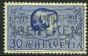 Switzerland # B88, Used.