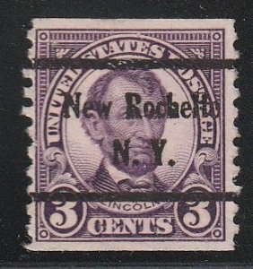 Precancel - New Rochelle, NY - PSS 600-42 Bureau Issue