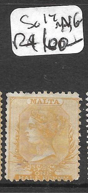 MALTA  (P2511B) QV 1/2D  SG 14  MNG