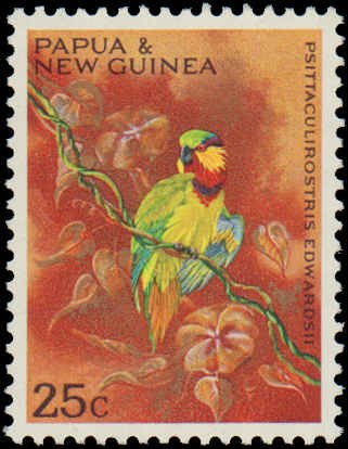 Papua New Guinea #249-252, Complete Set(4), 1967, Birds, Never Hinged