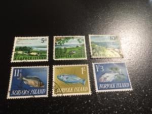 Norfolk Island sc 49,51,53,54,55,57 u