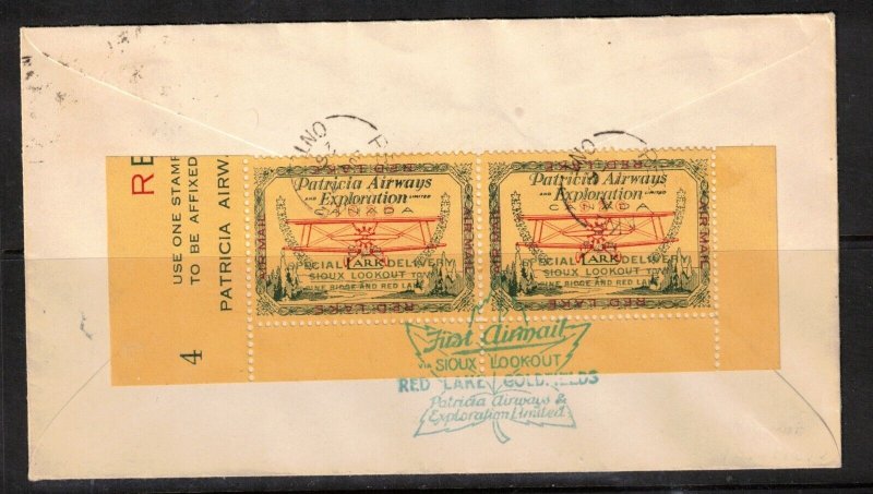 Canada #CL13i Extra Fine Used Pair With Inverted Overprint **With Certificate**