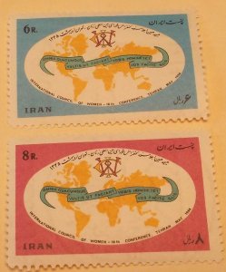 Iran 1399-1400 MNH Cat $3.00  Map Topical Full Set