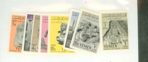 Yemen #113-120  Single (Complete Set)