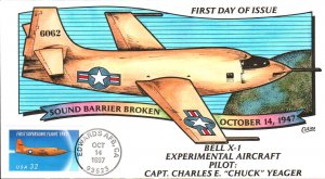 #3173 First Supersonic Flight Collins FDC