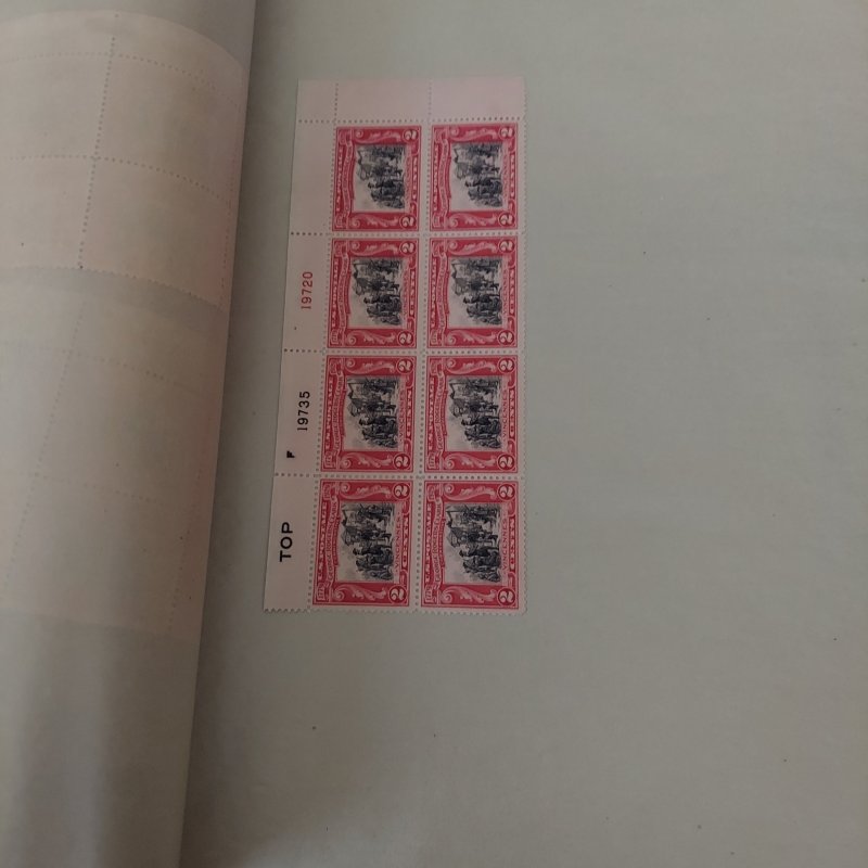 United States Scott # 651 - 67 Plate number Blocks - MNH - Blocks of 25,10,8 20