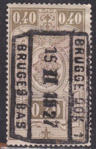 Belgium Q144 Parcel Post & Railway Stamps 1923