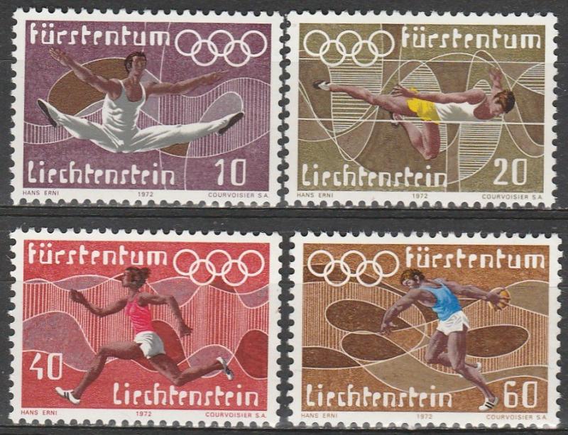 Liechtenstein #496-9   MNH  (S9805)