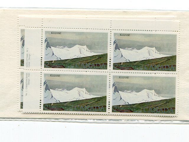 Canada #727  M/S Plate Blocks  VF -  Lakeshore Philatelics