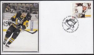 CANADA # 2942.10 SID CROSBY HOCKEY STAMP on FIRST DAY COVER