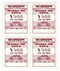 (I.B) Bangladesh Revenue : Vehicle Tax 100T