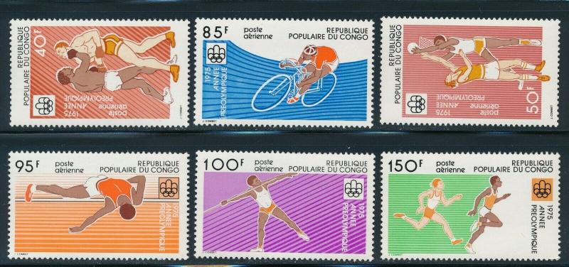 Congo - Montreal Olympic Games MNH Set (1976)