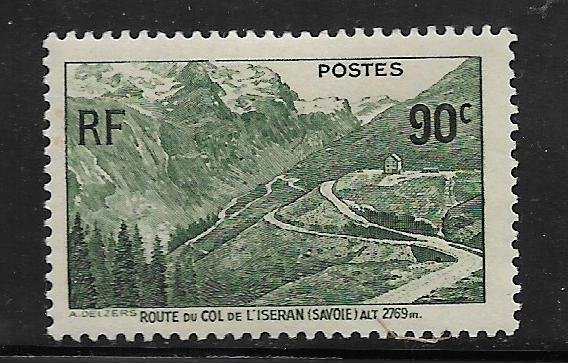 FRANCE, 334, MINT HINGED, MOUNTAIN ROAD
