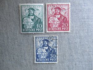 Germany, Scott# 662-664, used