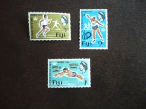 Stamps - Fiji - Scott# 226-228 - Mint Hinged Set of 3 Stamps