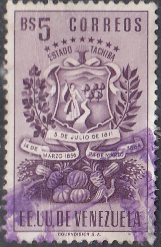 Venezuela  #498    Used