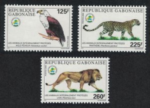 Gabon Protection of Indigenous Species 3v 2000 MNH SG#1345-1347