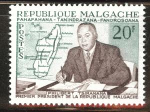 Madagascar Malagasy Scott 318 MH*  stamp