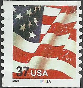 P.N.C. 2222A # 3632 USED FLAG