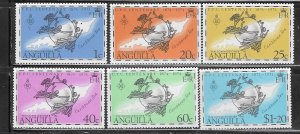 Anguilla #199-204 UPU (MLH)  CV $1.75