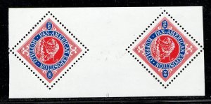 UNITED STATES SC# 3505d HORZ. GUTTER PAIR VF/NH