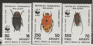 Madagascar 885-887 MH