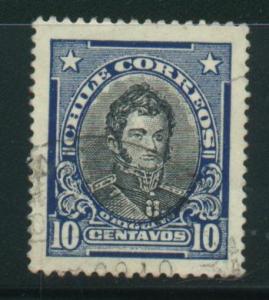 Chile Sc # 131 Used
