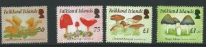 FALKLAND ISLANDS SG1288/91 2014 FUNGI  MNH