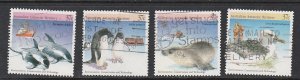 Australian Antarctic Terr.# L76a-ce, Conservation of Species, Used , 1/3 Cat.