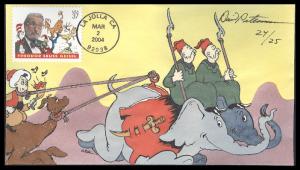 #3835 Theodor Seuss Geisel Peterman FDC