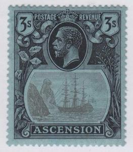 ASCENSION ISLAND 21  MINT HINGED OG * NO FAULTS  VERY FINE! - TRI
