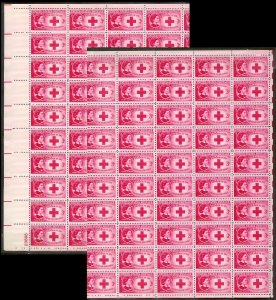 UNITED STATES (50) Complete Sheets Stamps ALL Mint Never Hinged FV=$99+