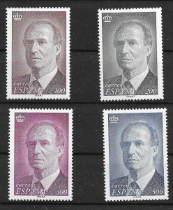 SPAIN SG3408/11 1996 KING JUAN CARLOS SET MNH