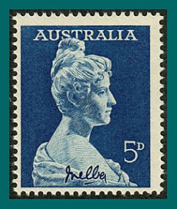 Australia 1961 Dame Nellie Melba, MNH 341,SG340