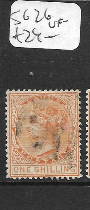 LAGOS   (P1305B) QV  1/-  SG 26   VFU