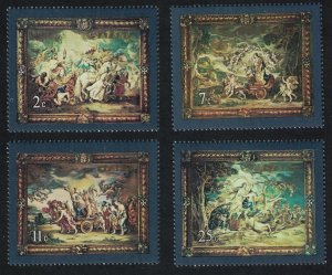 Malta Flemish Tapestries Paintings by Rubens 4v 1979 MNH SG#615-618