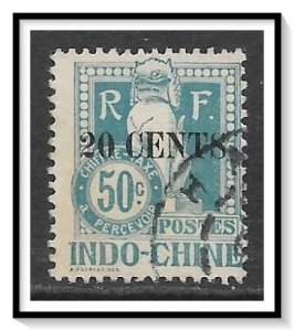 Indo-China #J26 Postage Due Used