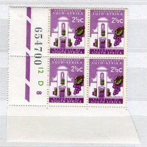 SOUTH AFRICA; 1961 Groot Pictorial issue MINT MNH Positional BLOCK