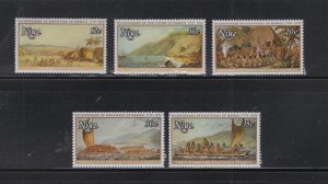 Niue #214-18 (1978 Cook's Arrival set)  VFMNH CV $3.95