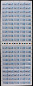 AUSTRALIA ANTARCTIC TERR 1984 Scenes $1 sheet MNH **. SG 77. FV alone $100.