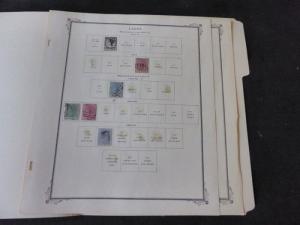 Lagos 1875-1905 Mint/Used Stamp Collection on Scott Specialty Album Pages