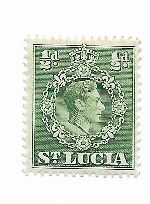 St. Lucia #110 MH - Stamp - CAT VALUE $1.10