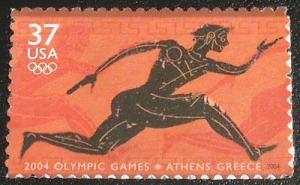 2004 37c Summer Olympics, Athens Greece, Scott 3863 Mint NH