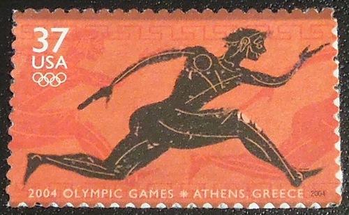 2004 37c Summer Olympics, Athens Greece, Scott 3863 Mint NH