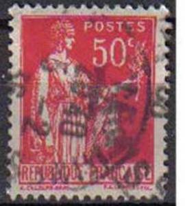 FRANCE, Peace, 1932, used 50c. red