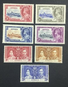 MOMEN: ANTIGUA # 1935-7 MINT OG H £ LOT #6881