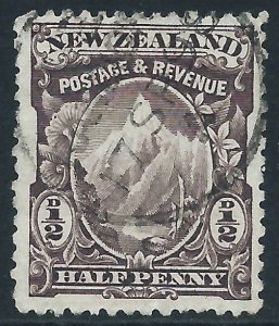 New Zealand, Sc #70, 1/2d Used