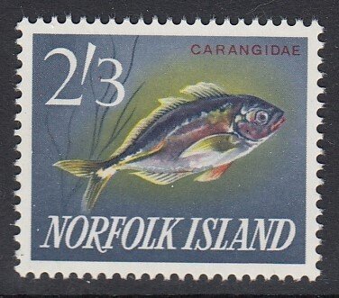 Norfolk Island 60 Fish mnh